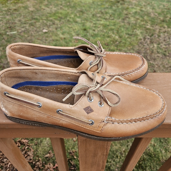Sperry Other - Sperry Men's Brown Leather Loafers Size 12
